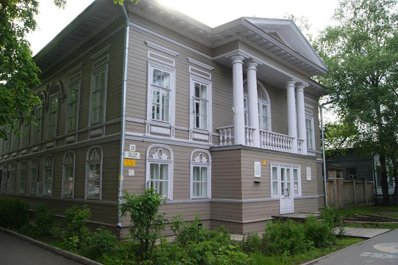 Вологда, деревянный особня к Соковикова