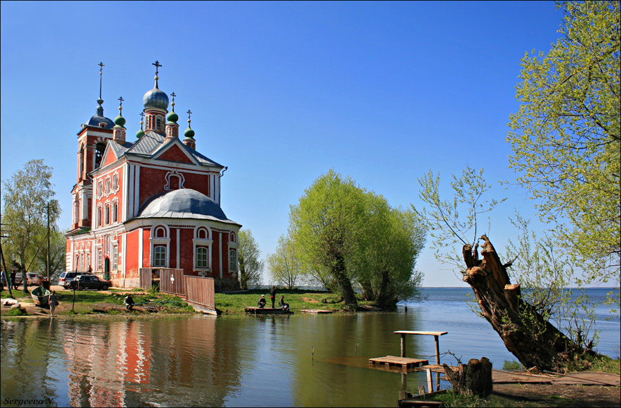 Сорокасвятская церковь, Плещеево озеро